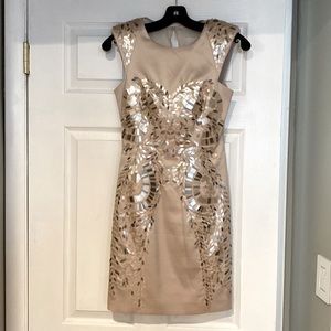 Karen Millen champagne cocktail dress